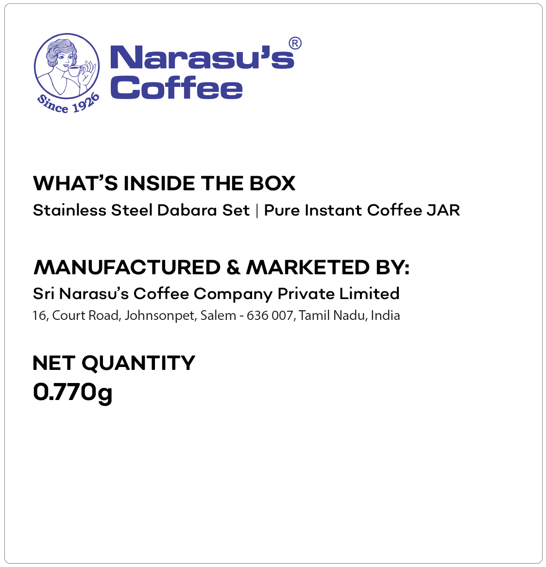 Pure Instant Coffee 50g 